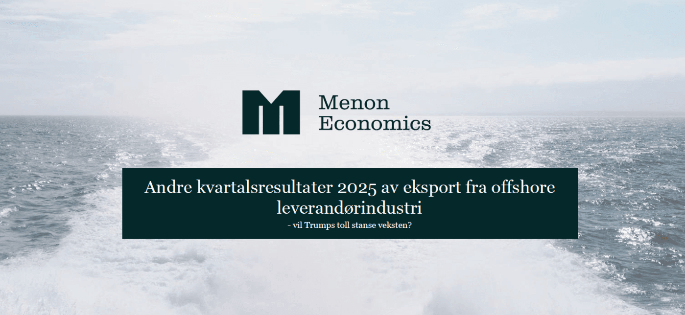 NORWEP Export Statistics Q2 2025 - Strong Growth in the Supplier Industry Despite Tariff Turmoil