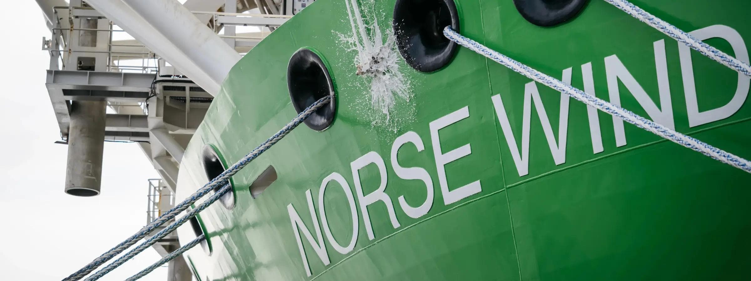 NORWEP takes part in the naming of DEME’s WTIV Norse Wind in Oslo Harbour